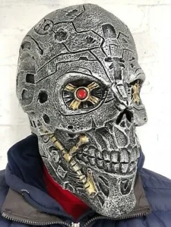 Rubber Johnnies Horror Masks Cyborg Robot Mask Genysis 15 Rubber Johnnies Horror Masks Cyborg Robot Mask Genysis