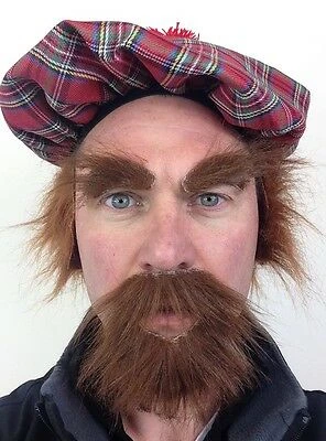 Rubber Johnnies Ginger Beard & Brows. Accessories 9 Rubber Johnnies Ginger Beard & Brows. Accessories