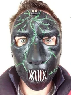 Rubber Johnnies Paul Gray Style Mask (Green & Black).