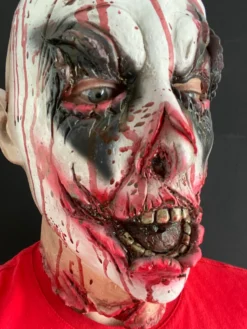 Rubber Johnnies Zombie Clown Mask.