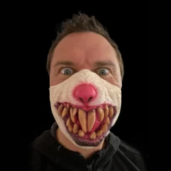 Rubber Johnnies Rabid Rabbit Half Face Mask