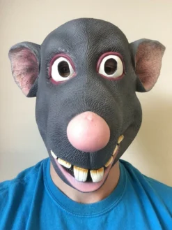 Rubber Johnnies Funny Cartoon Rat Mask Animal Masks