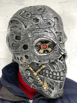 Rubber Johnnies Horror Masks Cyborg Robot Mask Genysis 12 Rubber Johnnies Horror Masks Cyborg Robot Mask Genysis
