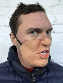 Rubber Johnnies Half Face Masks Trump Half Mask 10 Rubber Johnnies Half Face Masks Trump Half Mask