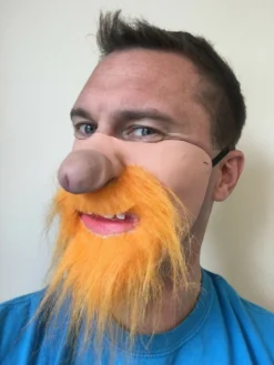 Rubber Johnnies Ginger Dick Nose Mask 11 Rubber Johnnies Ginger Dick Nose Mask