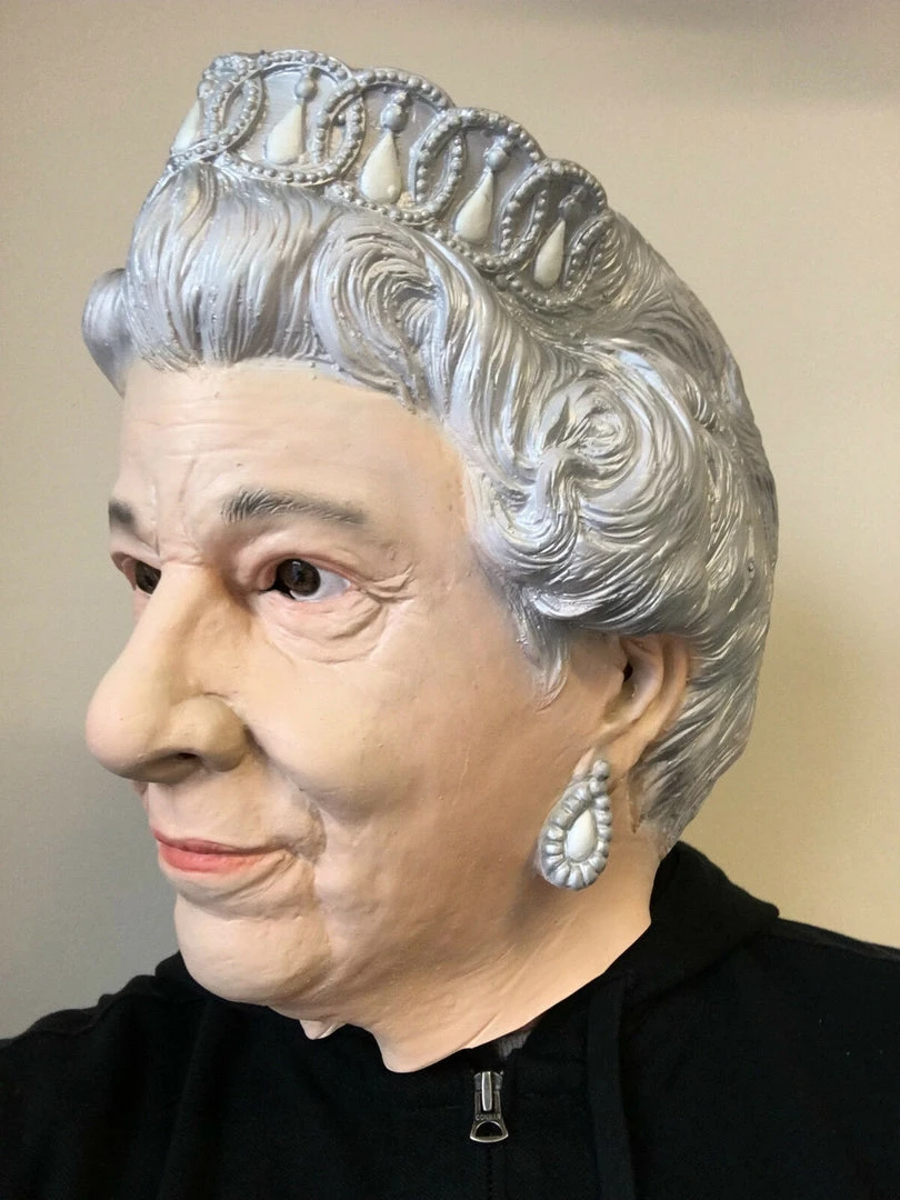 Rubber Johnnies Queen Elizabeth Mask People Masks 8 Rubber Johnnies Queen Elizabeth Mask People Masks