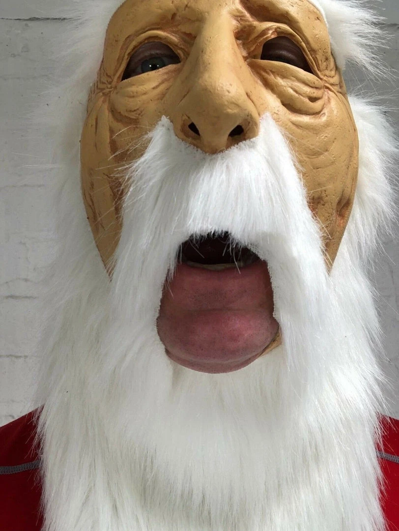 Rubber Johnnies Long Beard Old Man Mask 8 Rubber Johnnies Long Beard Old Man Mask