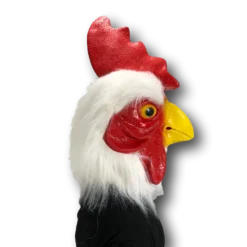 Rubber Johnnies Furry Rooster / Chicken Head Mask