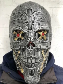 Rubber Johnnies Horror Masks Cyborg Robot Mask Genysis 13 Rubber Johnnies Horror Masks Cyborg Robot Mask Genysis