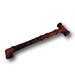 Rubber Johnnies Movie Props Rusty Pipe