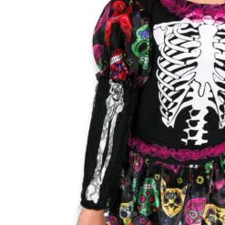 Rubber Johnnies Day Of The Dead Sugar Skull Costume