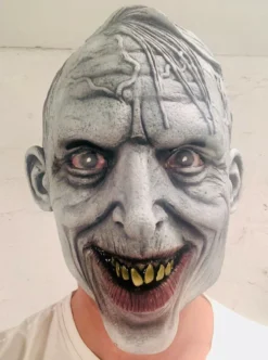 RUBBER JOHNNIES TM Zombie Mask Latex Day Of The Dead Walker