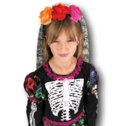 Rubber Johnnies Day Of The Dead Sugar Skull Costume