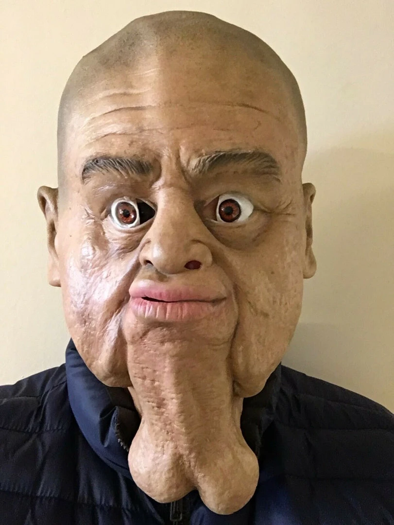 Rubber Johnnies Ball Chin Mask People Masks 10 Rubber Johnnies Ball Chin Mask People Masks