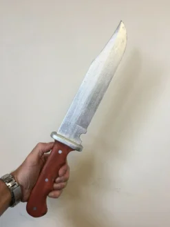 Rubber Johnnies Hunting Knife - Plain And Bloody.