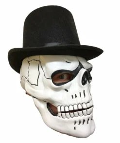 Rubber Johnnies White Bond Skull Mask