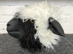 Rubber Johnnies Woolly Sheep Head Mask.