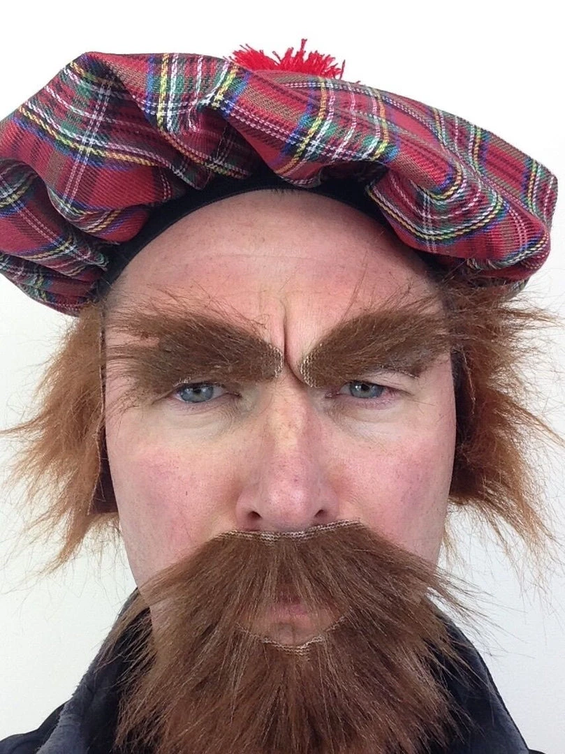 Rubber Johnnies Ginger Beard & Brows. Accessories 8 Rubber Johnnies Ginger Beard & Brows. Accessories