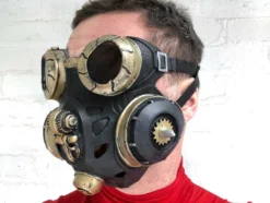 Rubber Johnnies Vintage Style Steampunk Gas Mask