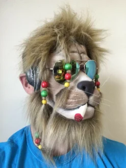 Rubber Johnnies Animal Masks Rasta Lion Mask
