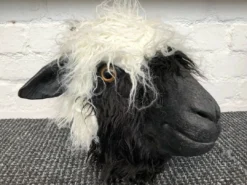 Rubber Johnnies Woolly Sheep Head Mask.