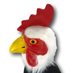 Rubber Johnnies Furry Rooster / Chicken Head Mask