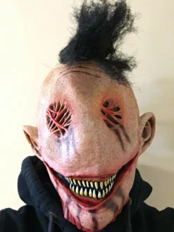 Rubber Johnnies Stitched Mohawk Mask. Horror Masks 15 Rubber Johnnies Stitched Mohawk Mask. Horror Masks