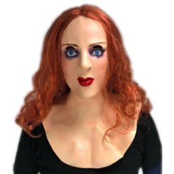 Rubber Johnnies Ginger 'Red Head' Lady Mask 13 Rubber Johnnies Ginger 'Red Head' Lady Mask