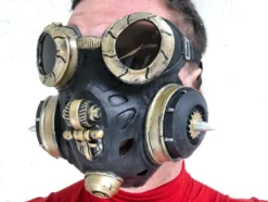 Rubber Johnnies Vintage Style Steampunk Gas Mask