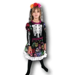 Rubber Johnnies Day Of The Dead Sugar Skull Costume