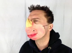 Rubber Johnnies Half Face Masks Rhino Half Mask