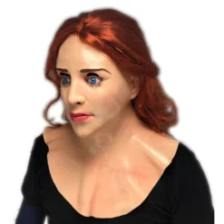 Rubber Johnnies Redhead Ginger Female Doll Mask Masks