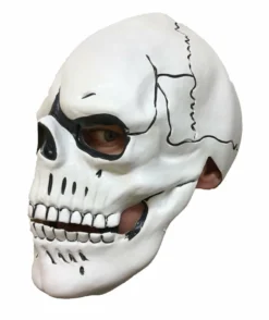 Rubber Johnnies White Bond Skull Mask