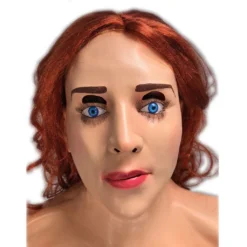 Rubber Johnnies Redhead Ginger Female Doll Mask Masks