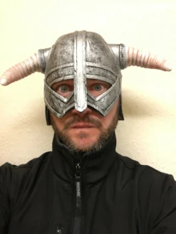 Rubber Johnnies People Masks Viking Helmet Mask.