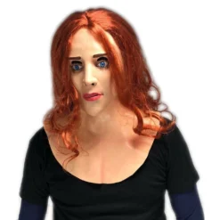 Rubber Johnnies Redhead Ginger Female Doll Mask Masks