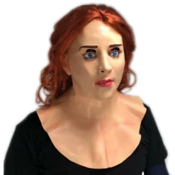 Rubber Johnnies Redhead Ginger Female Doll Mask Masks