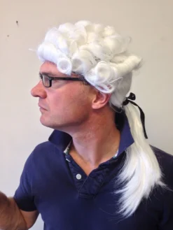 Rubber Johnnies Judge Wig