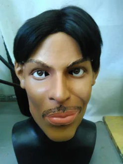 Rubber Johnnies Purple Celebrity Mask People Masks