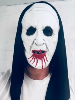 Rubber Johnnies Bloody Nun Mask Horror Masks 11 Rubber Johnnies Bloody Nun Mask Horror Masks