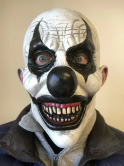 Rubber Johnnies Horror Masks Killer Clown Mask.