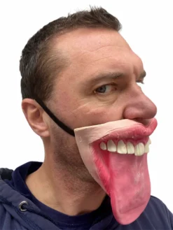 Rubber Johnnies The Lick 'Big Tongue' Half Face Mask