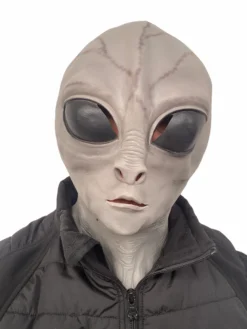 Rubber Johnnies Horror Masks Grey Alien Mask.