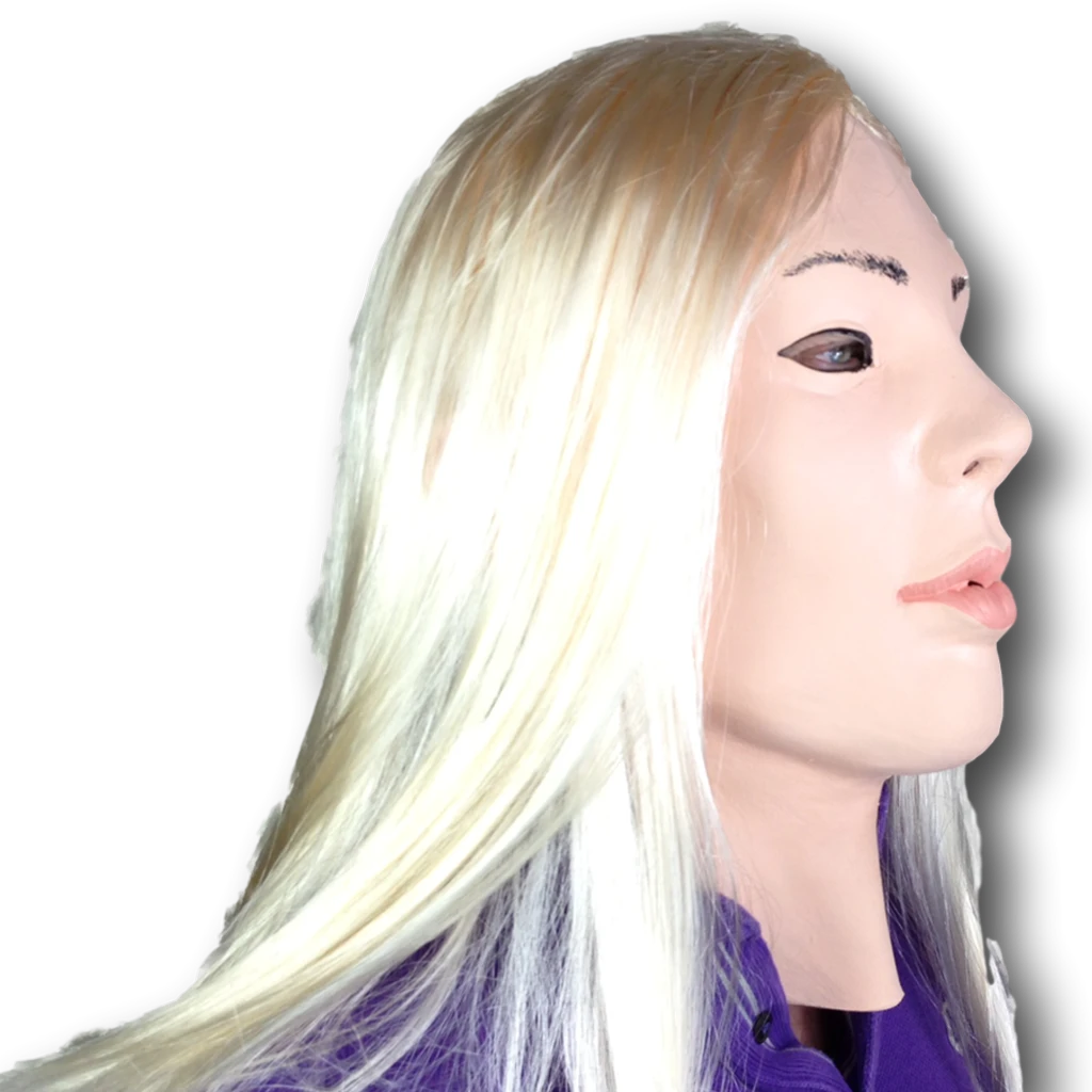 Rubber Johnnies Blond Lady Doll Mask People Masks 5 Rubber Johnnies Blond Lady Doll Mask People Masks