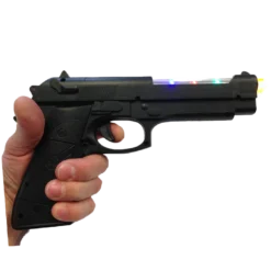 Rubber Johnnies Replica 'Flashing' Beretta 9mm Toy Gun