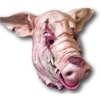 Rubber Johnnies Horror Masks Bloody Severed Pig Mask 2 Rubber Johnnies Horror Masks Bloody Severed Pig Mask