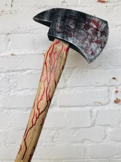 Rubber Johnnies Masks Movie Props Bloody Fireman's Axe Movie Prop