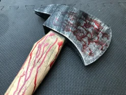 Rubber Johnnies Masks Movie Props Bloody Fireman's Axe Movie Prop