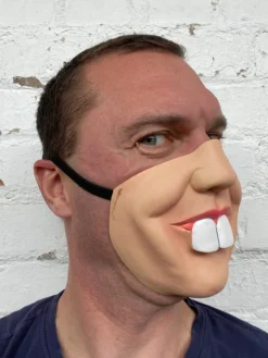 Rubber Johnnies Bunny Half Face Mask Half Face Masks