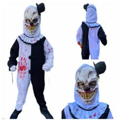 Rubber Johnnies Kids Terrifying Clown Costume